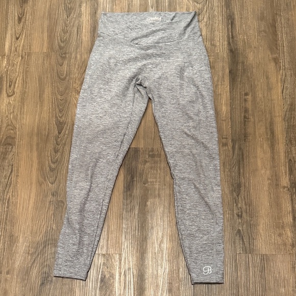 Bombshell Sportswear Heather Gray Leggings - Picture 1 of 3